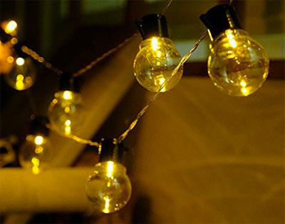 Globe Bulbs - Almost Like Vintage Edison Solar String Lights