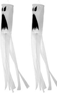 Ghost Windsocks Halloween Decorations