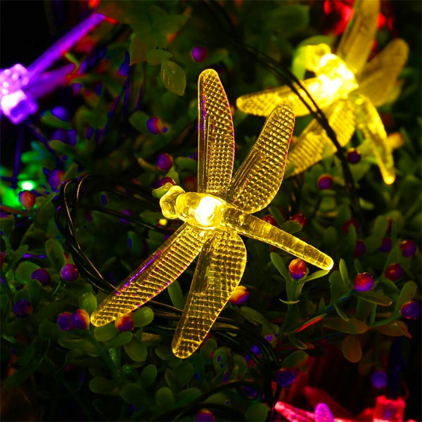 Multi-Color Flashing/Solid Solar Firefly Lights