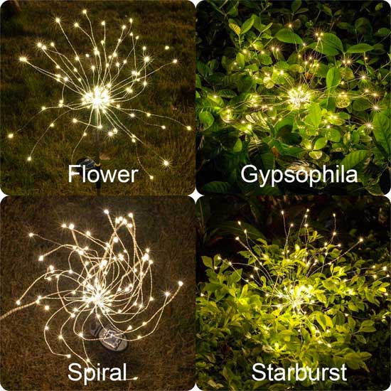 Solar Fireworks Lights - Stand Alone or in Plants
