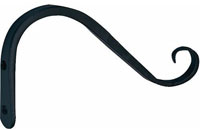 Wrought Iron Wall Bracket for Hanging Solar Lantern